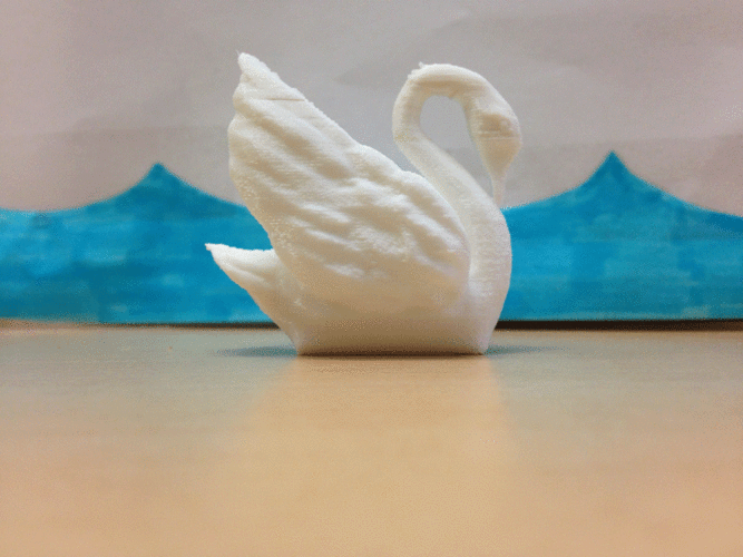 Odile The Swan 3D Print 5046 Odile The Swan 3D Print 5046