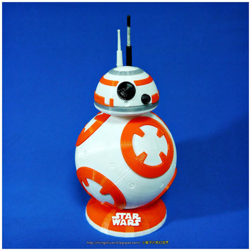 BB8 DROID - STAR WARS: THE FORCE AWAKENS 3D Print 5111 BB8 DROID - STAR WARS: THE FORCE AWAKENS 3D Print 5111