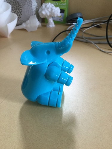 Elephant 3D Print 5141 Elephant 3D Print 5141