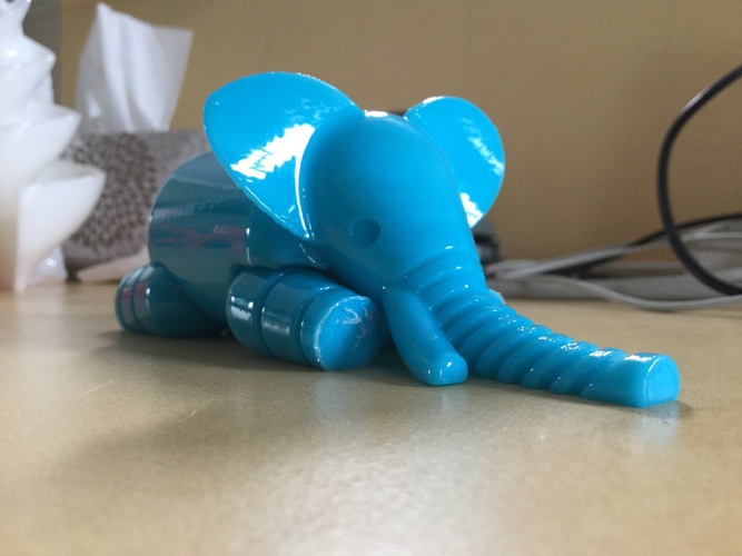 Elephant 3D Print 5143 Elephant 3D Print 5143