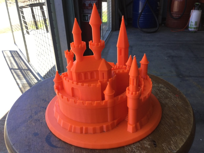 Фантастическая крепость 3D Print 5167 Фантастическая крепость 3D Print 5167