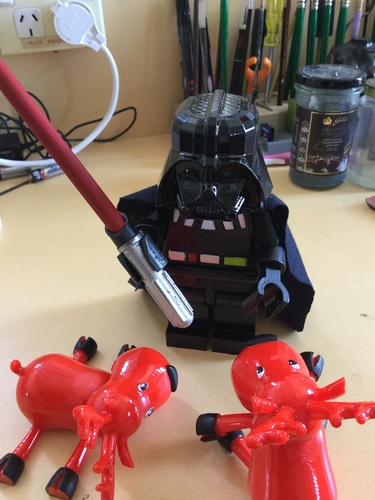 Giant Lego Darth Vader 3D Print 5181 Giant Lego Darth Vader 3D Print 5181