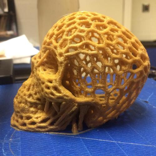 Skull lamps - Voronoi Style 3D Print 5225 Skull lamps - Voronoi Style 3D Print 5225