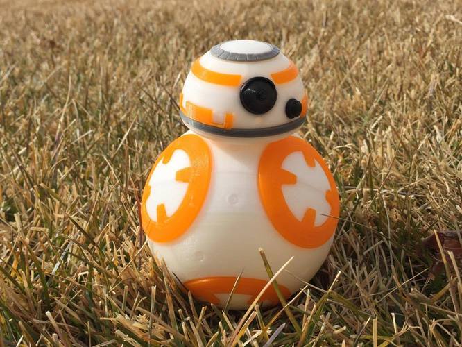 BB8 DROID - STAR WARS: THE FORCE AWAKENS 3D Print 5237 BB8 DROID - STAR WARS: THE FORCE AWAKENS 3D Print 5237