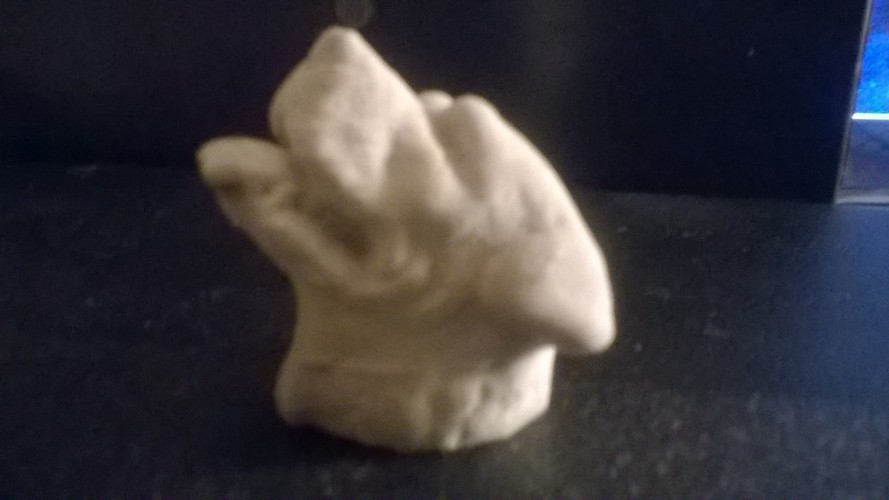 Rottweiler dog head 3D Print 5279 Rottweiler dog head 3D Print 5279