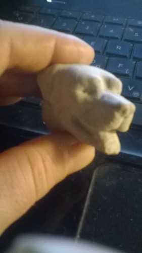 Rottweiler dog head 3D Print 5280 Rottweiler dog head 3D Print 5280