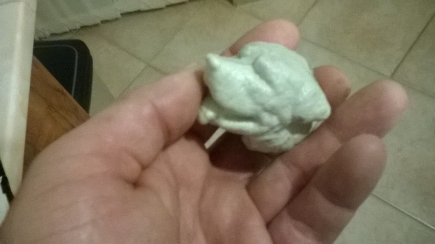 Rottweiler dog head 3D Print 5282 Rottweiler dog head 3D Print 5282