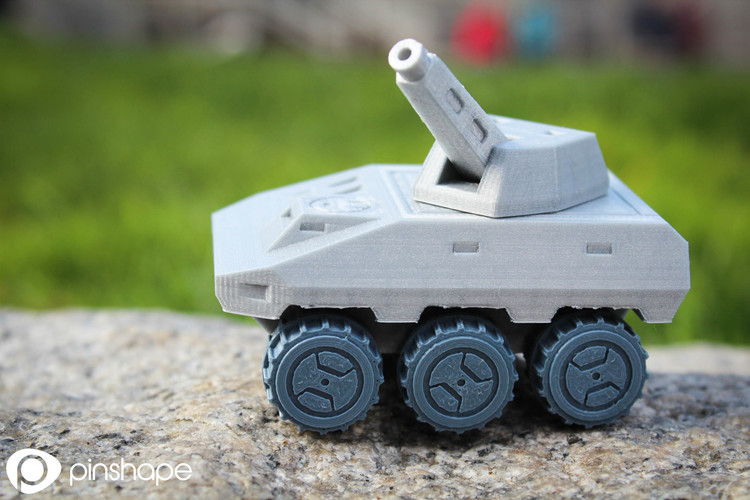 AFV 6x6 A.M.V.P. Mk.III(Chinchilla) 3D Print 53 AFV 6x6 A.M.V.P. Mk.III(Chinchilla) 3D Print 53