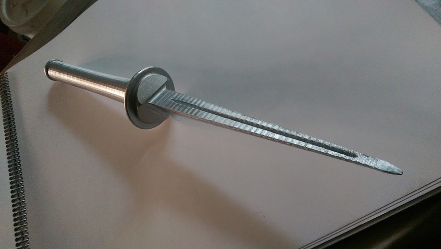 Angel Blade 3D Print 5312 Angel Blade 3D Print 5312
