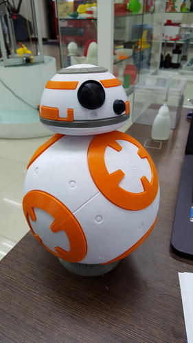 BB8 DROID - STAR WARS: THE FORCE AWAKENS 3D Print 5317 BB8 DROID - STAR WARS: THE FORCE AWAKENS 3D Print 5317