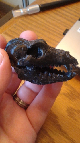 Boneheads S1: Wolf Skull w/ Jaw - 3DKitbash.com 3D Print 5320 Boneheads S1: Wolf Skull w/ Jaw - 3DKitbash.com 3D Print 5320