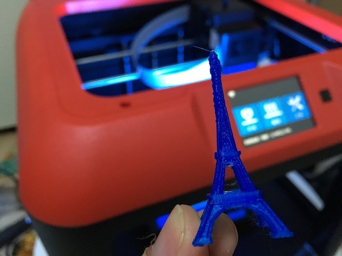 The Eiffel Tower Miniature 3D Print 5385 The Eiffel Tower Miniature 3D Print 5385