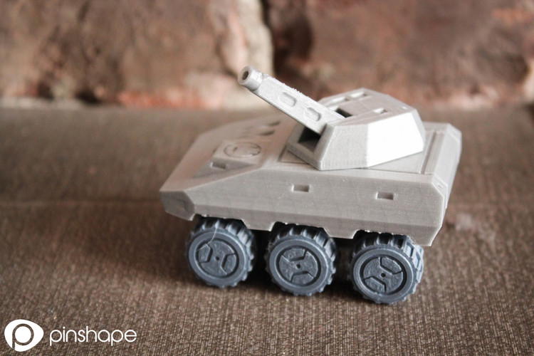 AFV 6x6 A.M.V.P. Mk.III(Chinchilla) 3D Print 54 AFV 6x6 A.M.V.P. Mk.III(Chinchilla) 3D Print 54