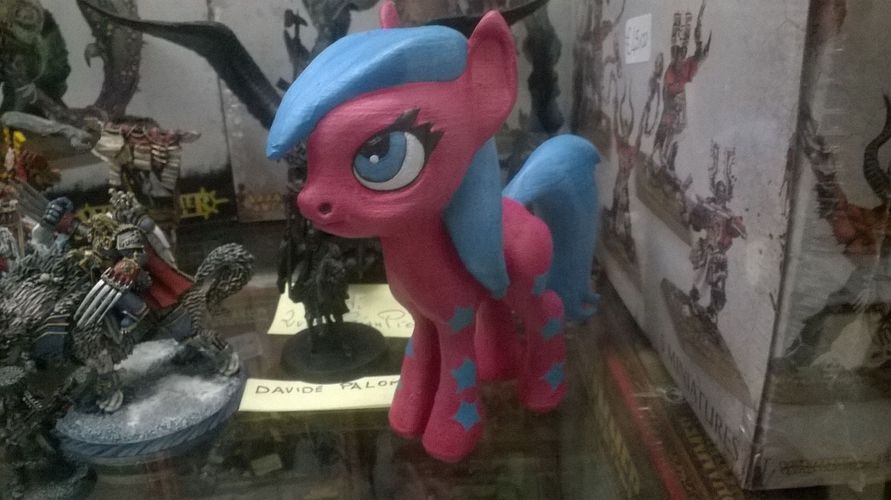 Black Star Pony 3D Print 5455 Black Star Pony 3D Print 5455