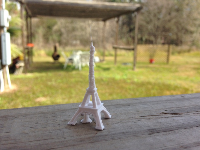 The Eiffel Tower Miniature 3D Print 5528 The Eiffel Tower Miniature 3D Print 5528