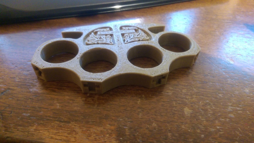 Holy Brass Knuckles 3D Print 5534 Holy Brass Knuckles 3D Print 5534