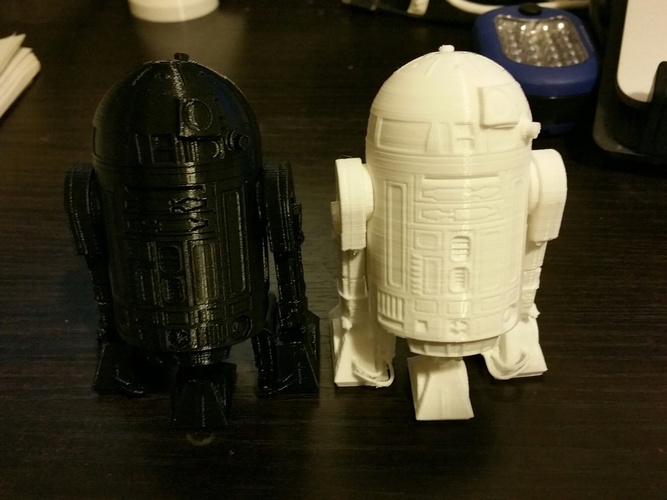 R2D2 Salt and Pepper Shaker 3D Print 5606 R2D2 Salt and Pepper Shaker 3D Print 5606