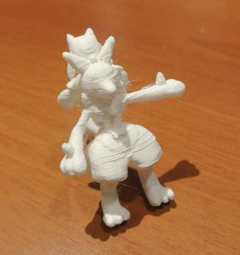 Riolu and Lucario 3D Print 5708 Riolu and Lucario 3D Print 5708