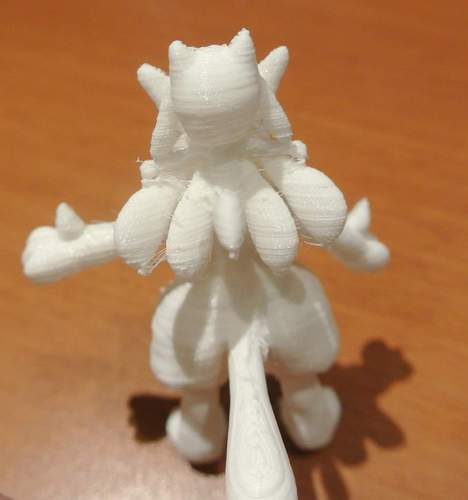 Riolu and Lucario 3D Print 5709 Riolu and Lucario 3D Print 5709