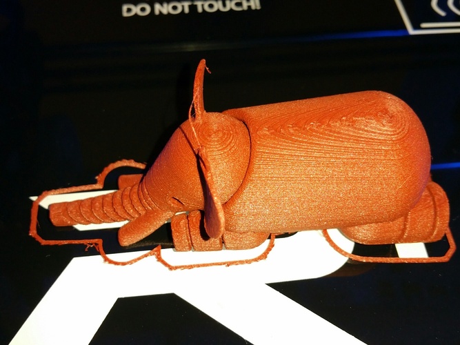 Elephant 3D Print 5772 Elephant 3D Print 5772