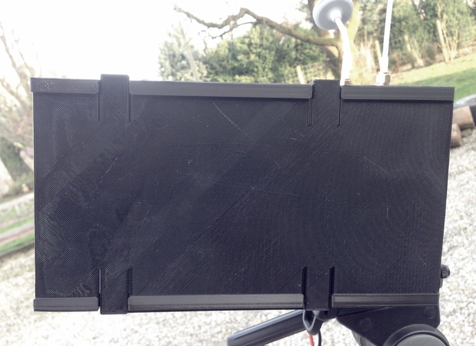 Sunscreen 7" Monitor 3D Print 5807 Sunscreen 7" Monitor 3D Print 5807