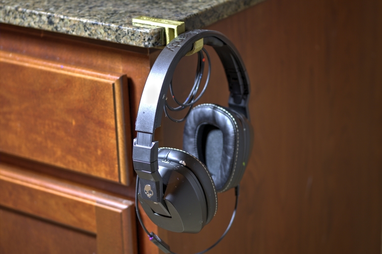 Desk Headphone Holders 3D Print 5825 Desk Headphone Holders 3D Print 5825