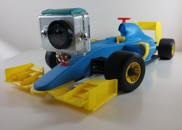 Action camera mount OpenRC F1 3D Print 5863 Action camera mount OpenRC F1 3D Print 5863