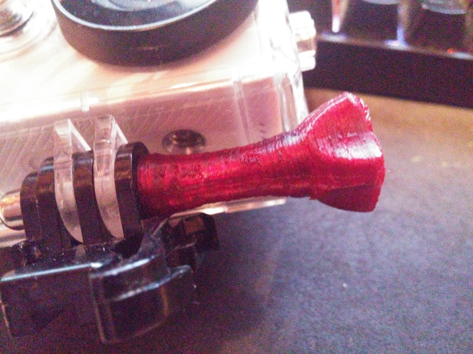 GoPro knob long 3D Print 5958 GoPro knob long 3D Print 5958