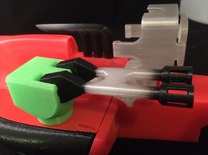 Open rc formula 1 fully movable turret accessory 3D Print 5994 Open rc formula 1 fully movable turret accessory 3D Print 5994