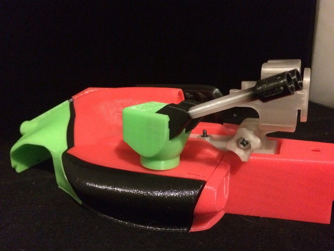 Open rc formula 1 fully movable turret accessory 3D Print 5996 Open rc formula 1 fully movable turret accessory 3D Print 5996