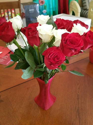 Heart vase 3D Print 6036 Heart vase 3D Print 6036