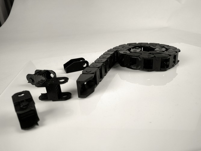 10 X 15 mm. Cable Chain UP DATED!! 3D Print 6086 10 X 15 mm. Cable Chain UP DATED!! 3D Print 6086