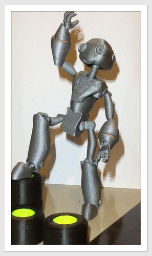 BeQui, Jointed Robot 3D Print 6096 BeQui, Jointed Robot 3D Print 6096