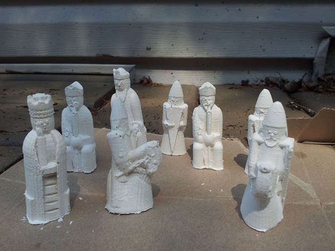 Lewis #Chess 3D Print 615 Lewis #Chess 3D Print 615