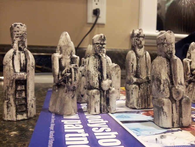 Lewis #Chess 3D Print 618 Lewis #Chess 3D Print 618