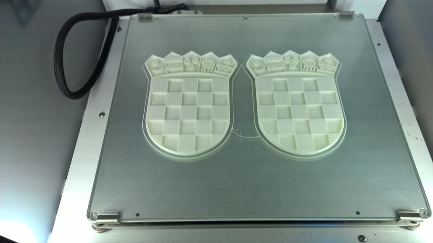 Coat of arms of Croatia 3D Print 6207 Coat of arms of Croatia 3D Print 6207