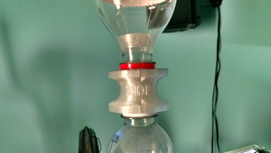 Bottle Connector (Small) - 3Dponics Open-Source Gardening 3D Print 6243 Bottle Connector (Small) - 3Dponics Open-Source Gardening 3D Print 6243