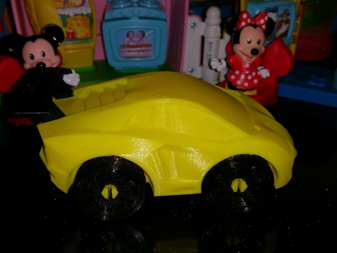 LAMBORGHINI AVENTADOR 3D Print 6276 LAMBORGHINI AVENTADOR 3D Print 6276