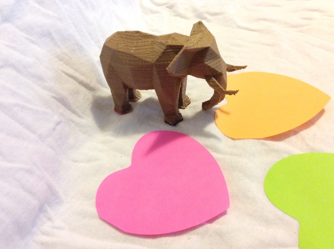 Low Poly Elephant Art Sculpture 3D Print 6325 Low Poly Elephant Art Sculpture 3D Print 6325