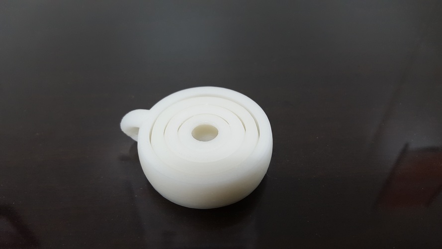 gyroscopic keychain 3D Print 6479 gyroscopic keychain 3D Print 6479