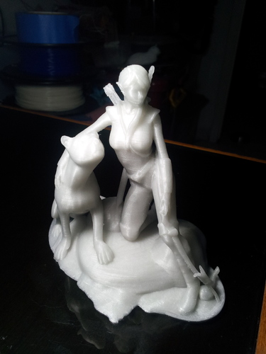 The Huntress v1.2 3D Print 6524 The Huntress v1.2 3D Print 6524