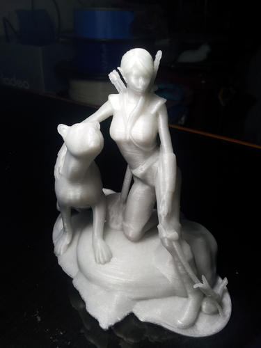 The Huntress v1.2 3D Print 6532 The Huntress v1.2 3D Print 6532