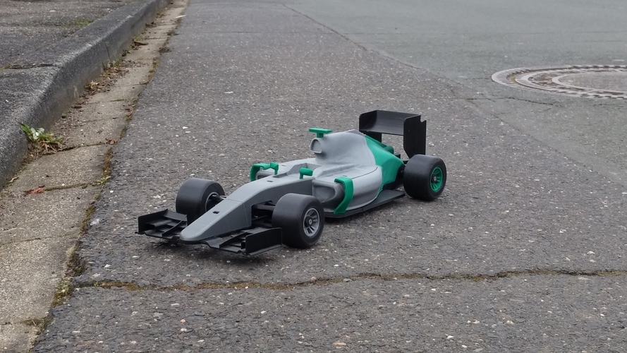 OpenR/C Formula 1 car 3D Print 6582 OpenR/C Formula 1 car 3D Print 6582