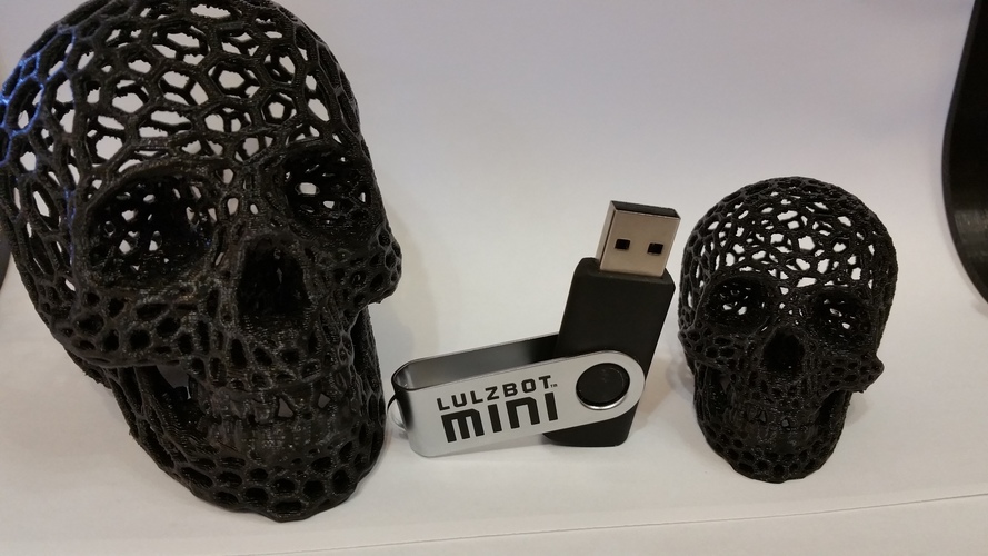 Skull lamps - Voronoi Style 3D Print 6691 Skull lamps - Voronoi Style 3D Print 6691