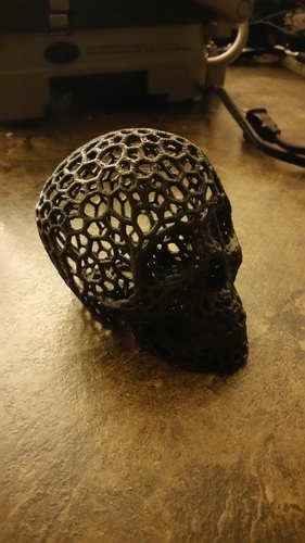 Skull lamps - Voronoi Style 3D Print 6696 Skull lamps - Voronoi Style 3D Print 6696