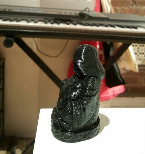Darth Vader Buddha with saber 3D Print 6791 Darth Vader Buddha with saber 3D Print 6791