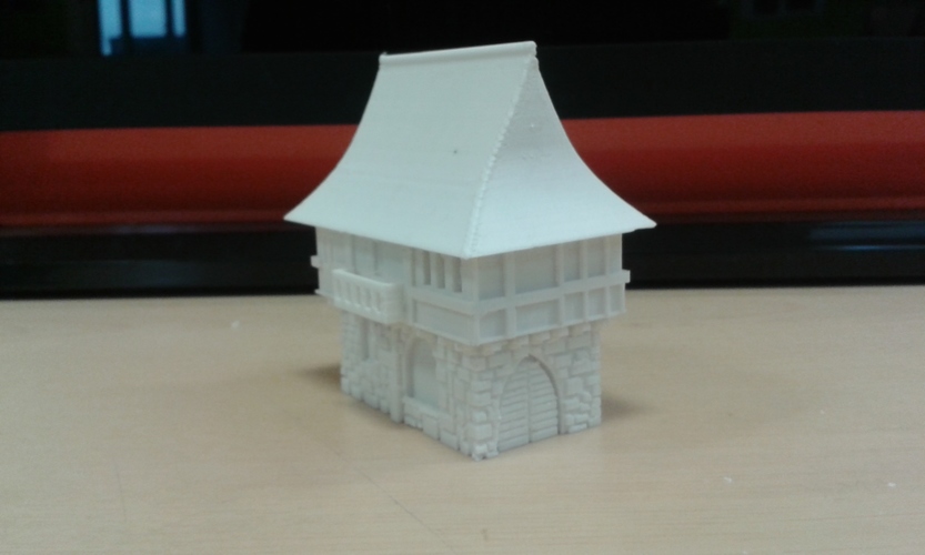 Tudor style house for wargaming 3D Print 6793 Tudor style house for wargaming 3D Print 6793