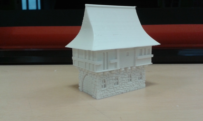 Tudor style house for wargaming 3D Print 6794 Tudor style house for wargaming 3D Print 6794