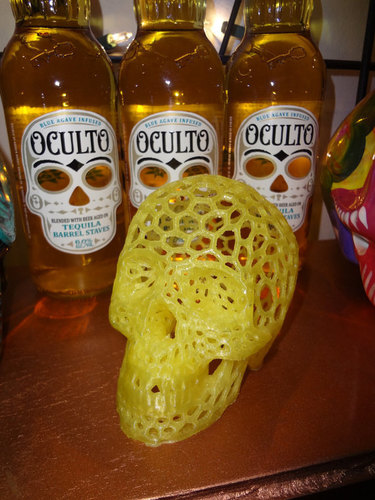Skull lamps - Voronoi Style 3D Print 6842 Skull lamps - Voronoi Style 3D Print 6842