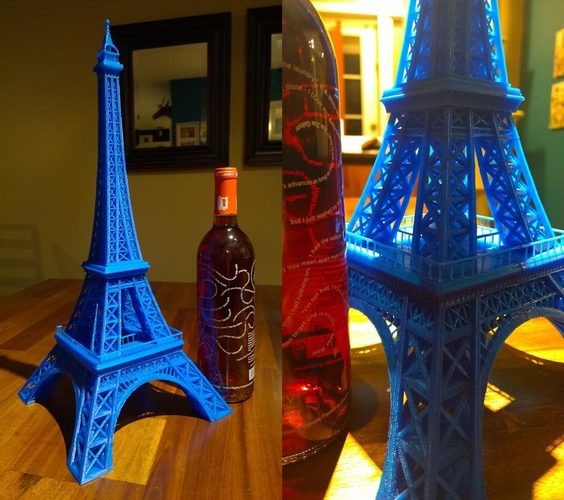 Eiffel Tower #SeeTheWorld 3D Print 6912 Eiffel Tower #SeeTheWorld 3D Print 6912